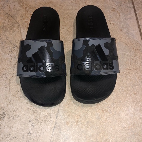 adidas camo slides